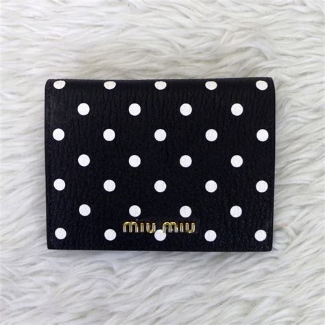 miu miu bifold wallet|Wallets, Cardholders And Pouches .